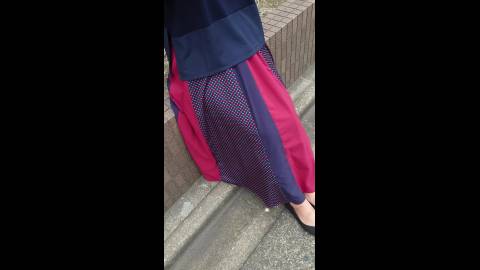 面接直後の女性